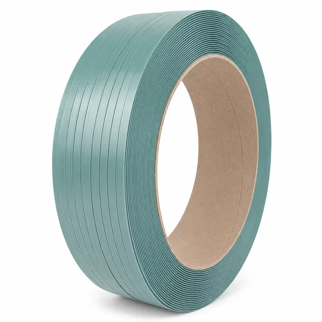 feuillard-pet-polyester-12mm-x-2500m-vert-257kg-manuel image 1