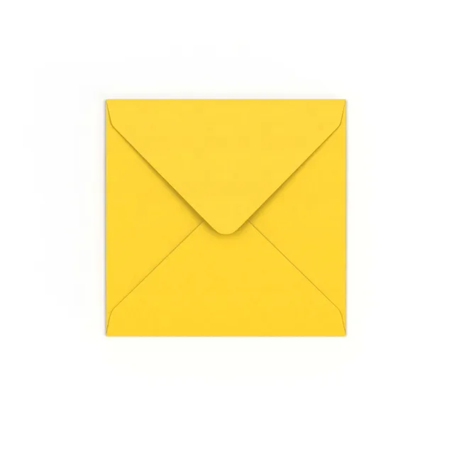 enveloppes-france-enveloppe-jaune-130x130-mm-carr-e-120-g image 1