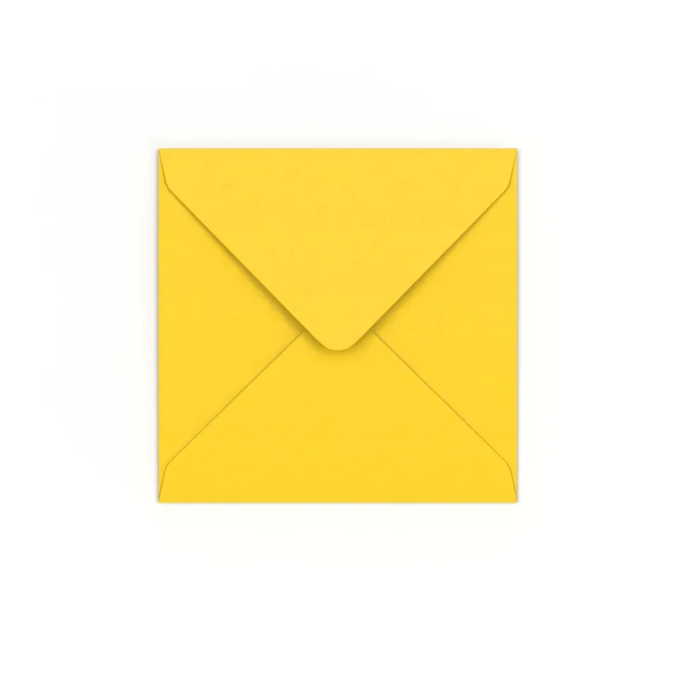 enveloppes-france-enveloppe-jaune-130x130-mm-carr-e-120-g image 1