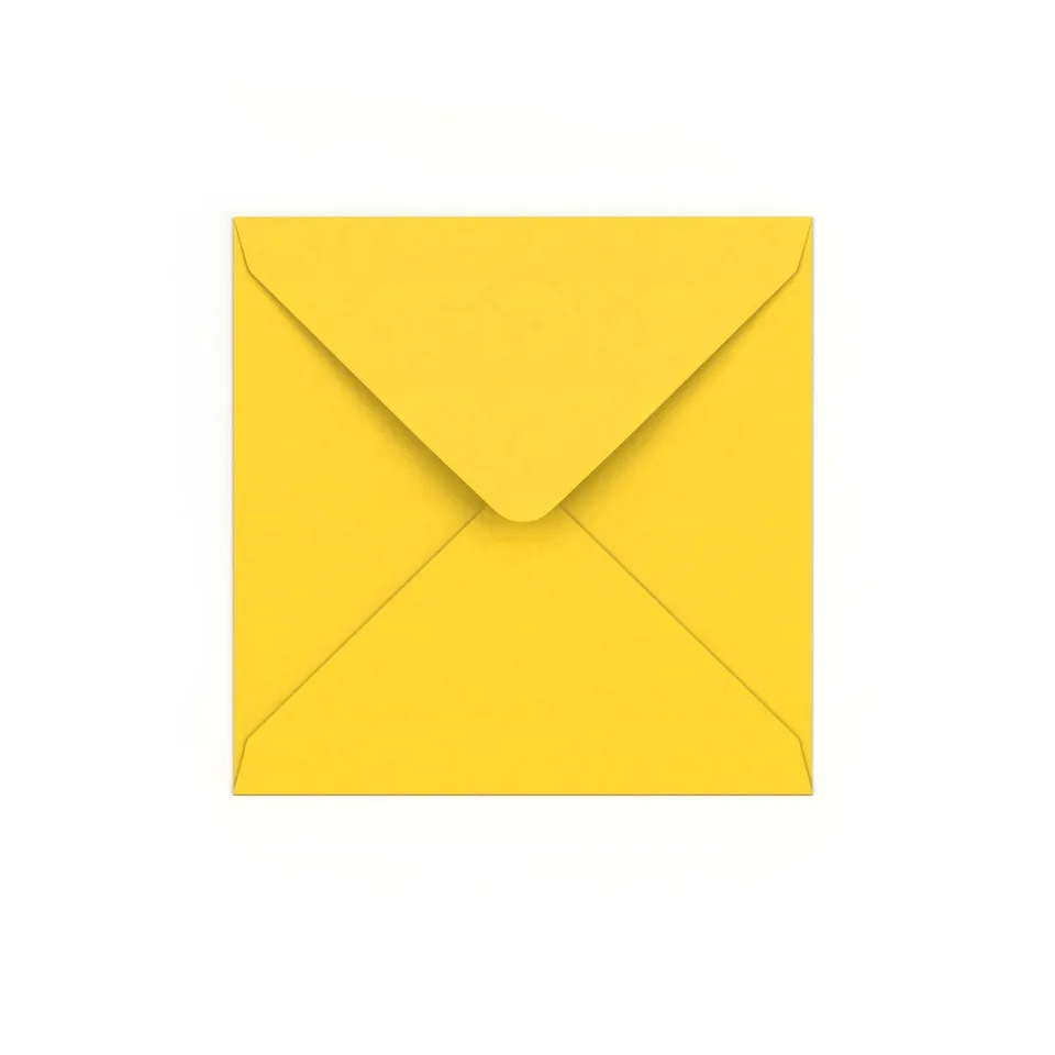 enveloppes-france-color-es-140x140-mm-enveloppe-jaune-120-g image 1