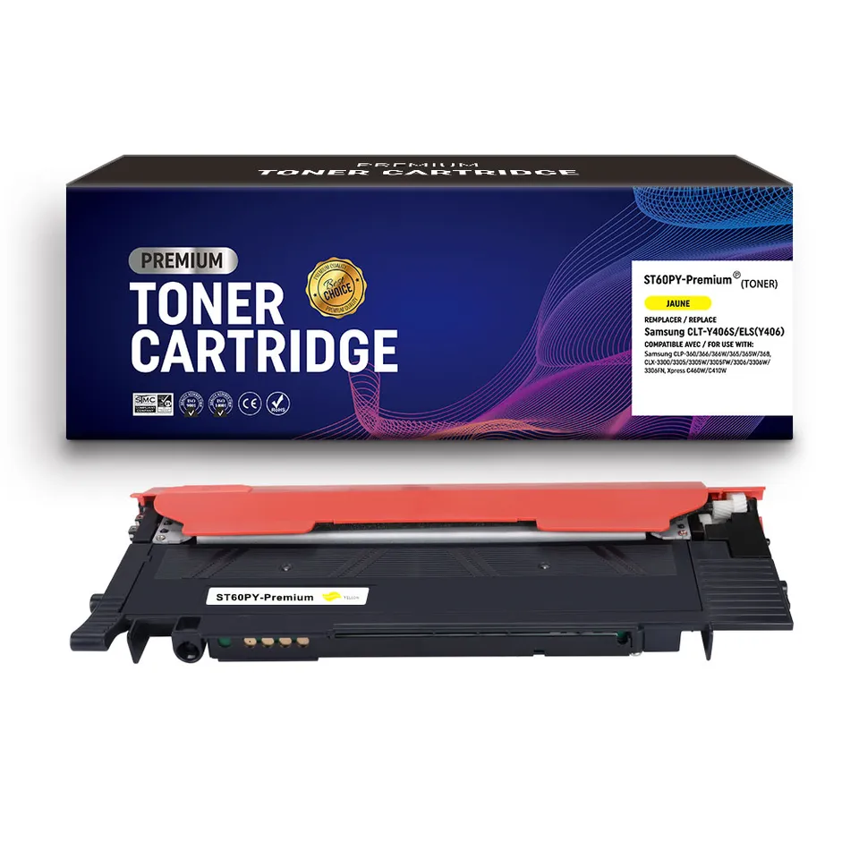 samsung-clt-y406s-toner-jaune-1000-pages-compatible image 1