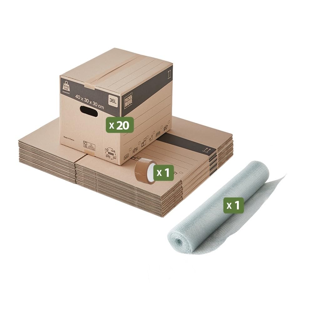 pack-and-move-kit-d-m-nagement-tudiant-20-cartons-bulle image 2