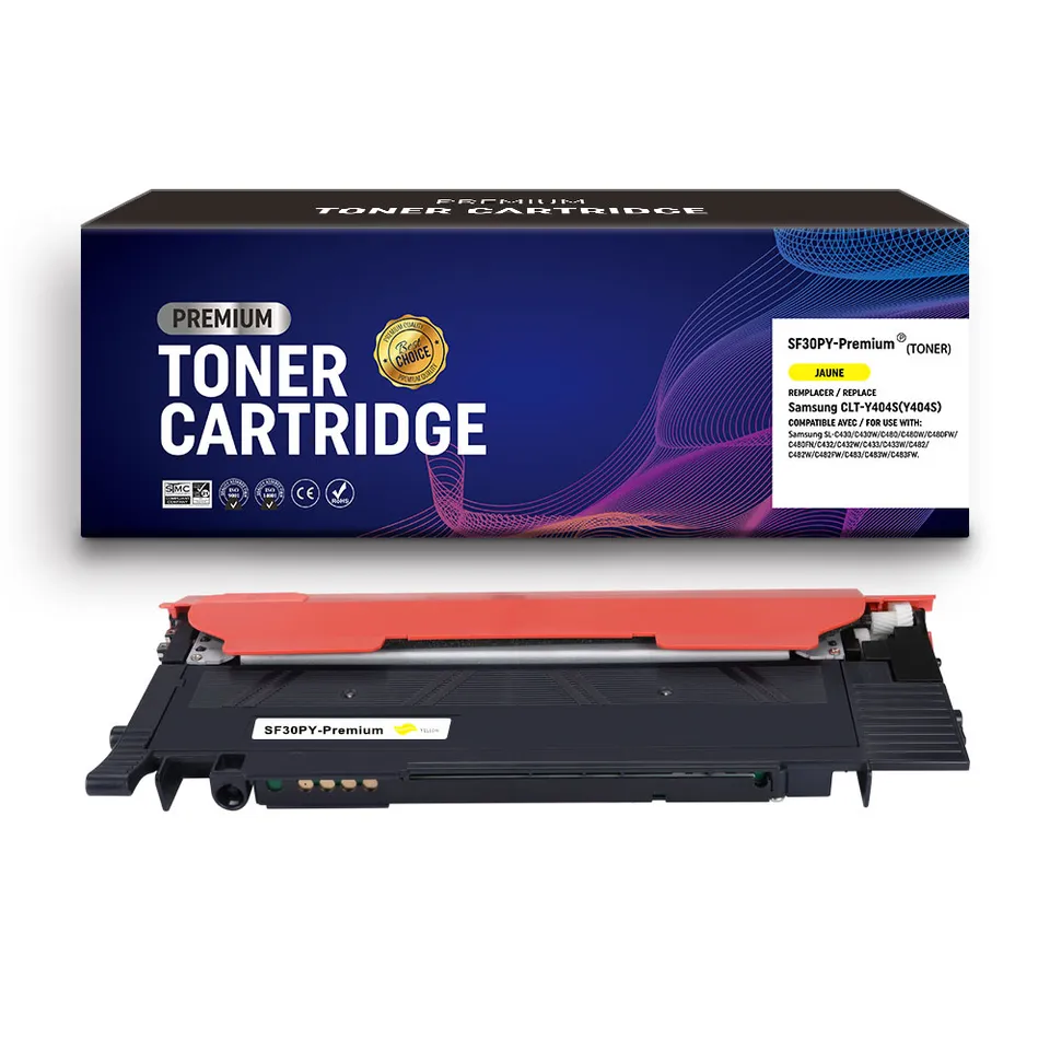 samsung-clt-y404s-toner-jaune-1000-pages-compatible image 1