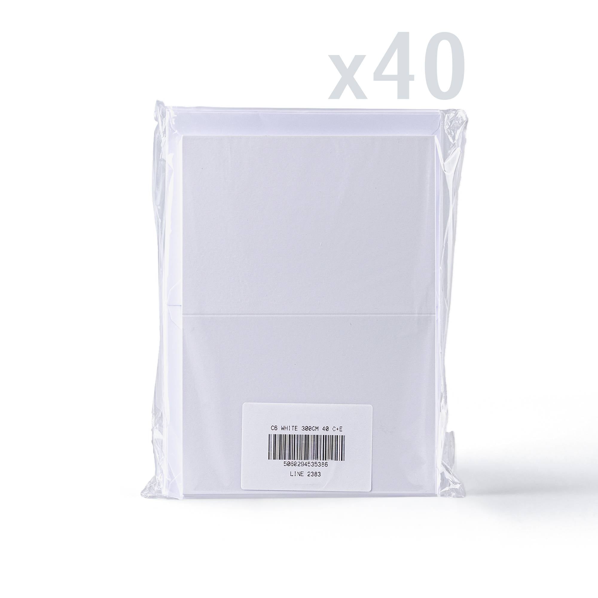 enveloppes-france-cartes-lot-cartes-300g-enveloppes-blanches-lisses image 4