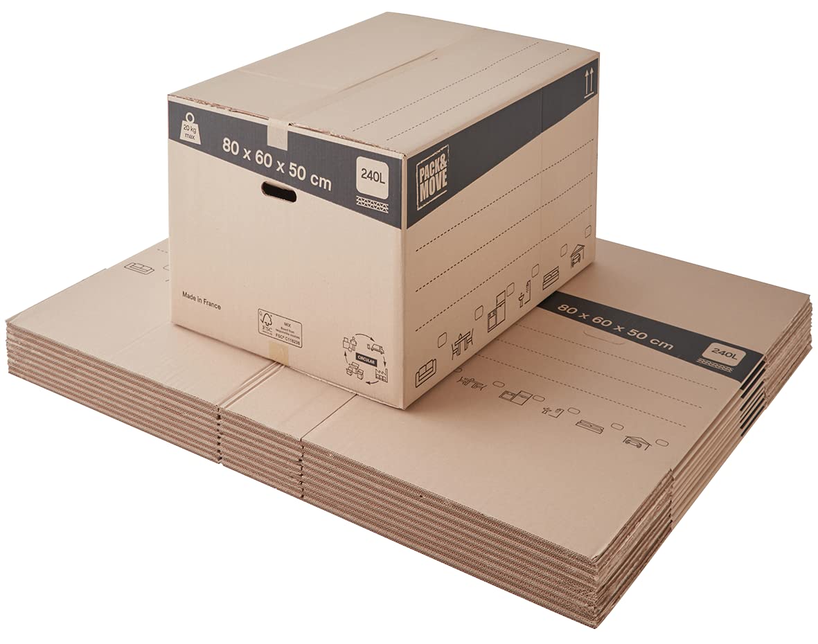 pack-and-move-cartons-d-m-nagement-xxl-80x60x50-cm-lot-de-30 image 1