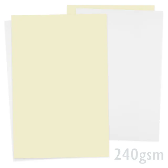 enveloppes-france-lessebo-240g-a4-papier-cartonn-blanc-20-feuilles image 1
