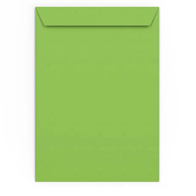 enveloppes-france-color-es-enveloppe-verte-vive-324x229-mm-c4 image 1