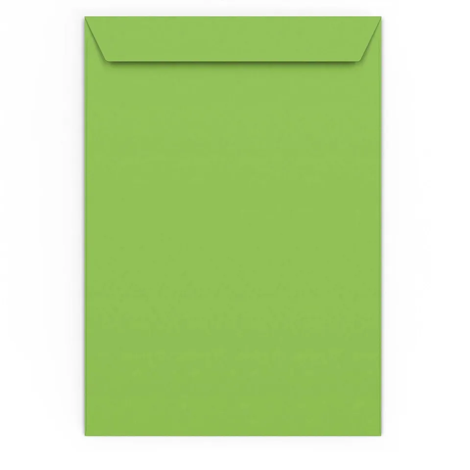 enveloppes-france-color-es-enveloppe-verte-vive-324x229-mm-c4 image 1