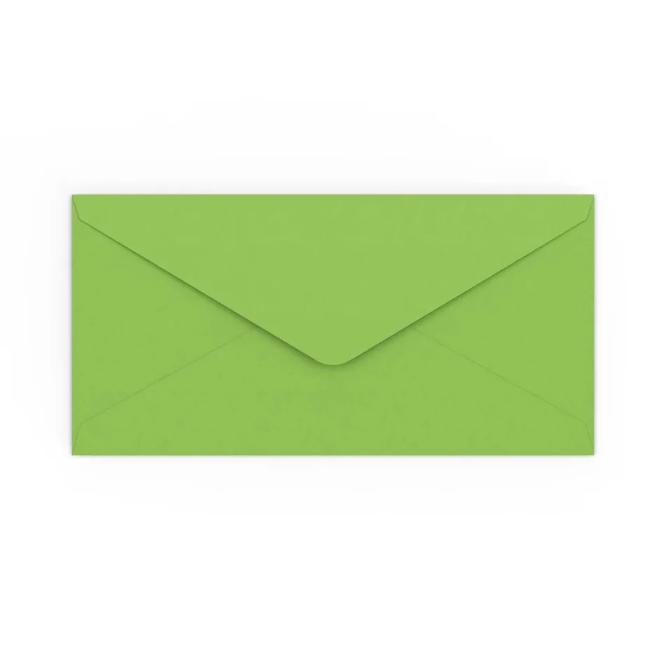 enveloppes-france-dl-enveloppe-vert-vif-110x220-mm-couleur image 1