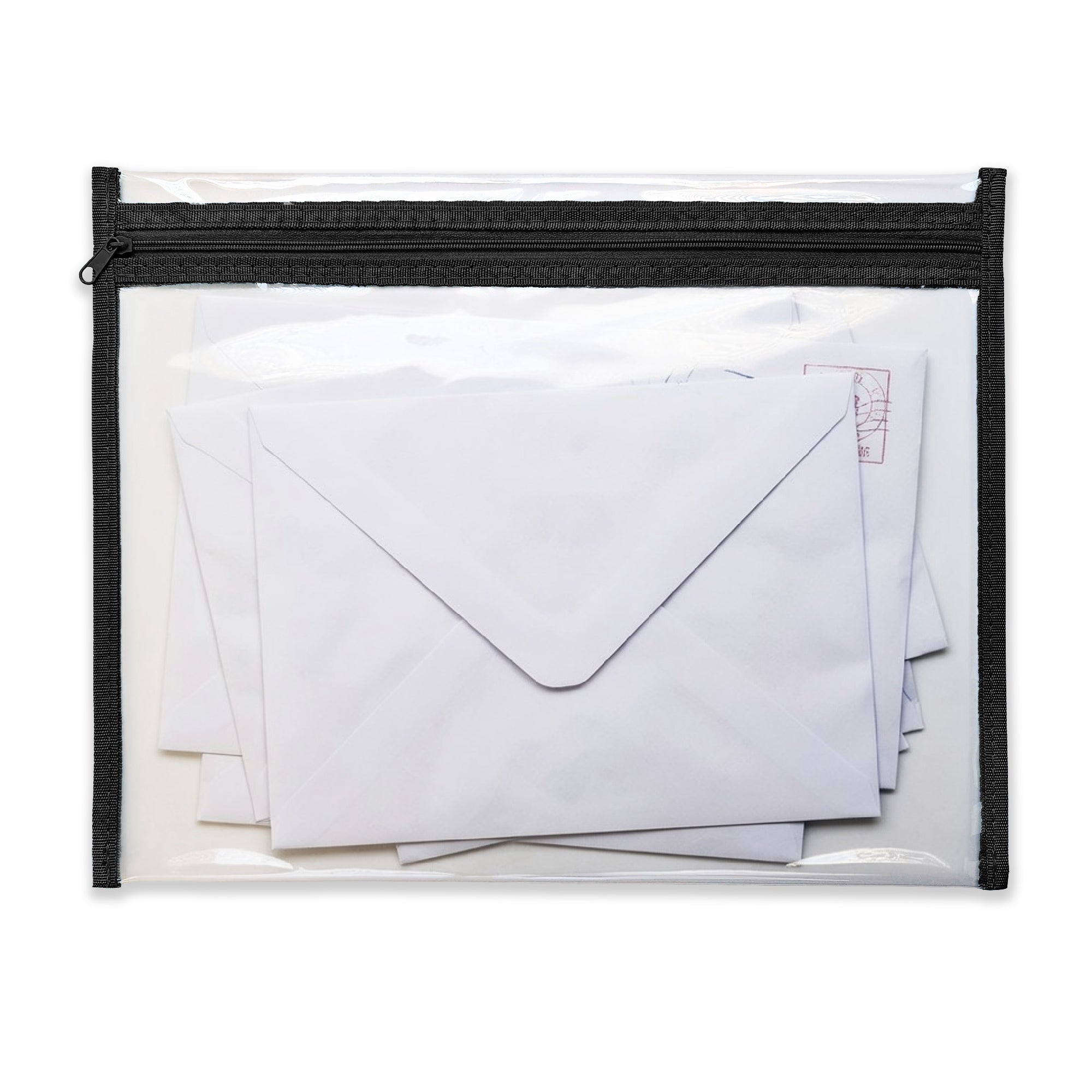 enveloppes-france-sacs-en-plastique-sac-documents-transparent-bleu-275x360-mm image 5