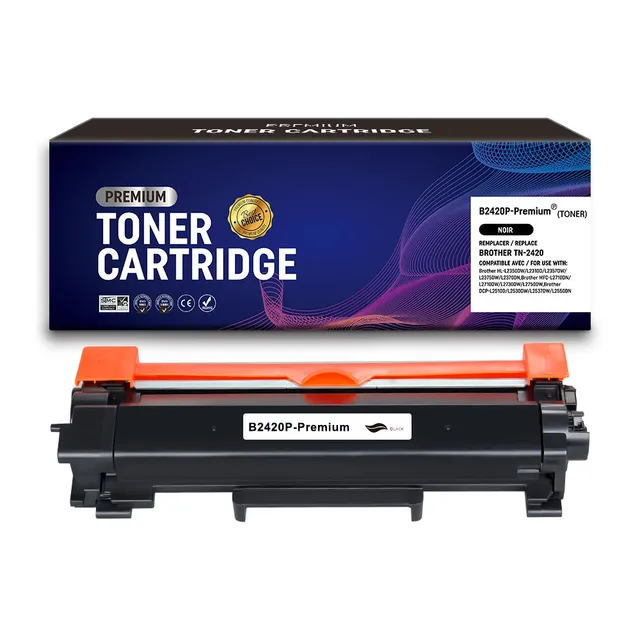 jeco-distribution-toner-tn-2420-premium-toner-laser-noir-3000-pages image 1