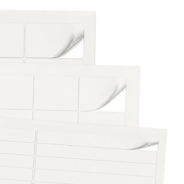 enveloppes-france-tiquettes-tiquette-blanche-xs-100-feuilles image 1