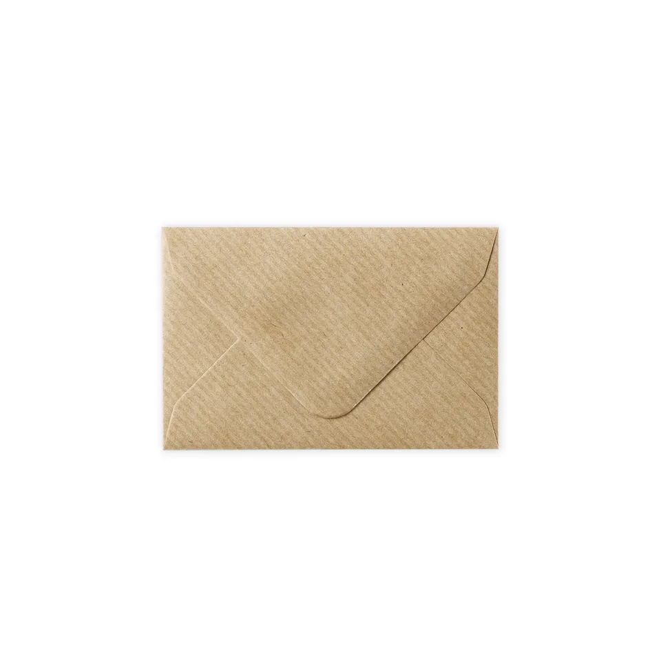 enveloppes-france-papier-kraft-stri-e-62x94-mm-enveloppe-carte image 1