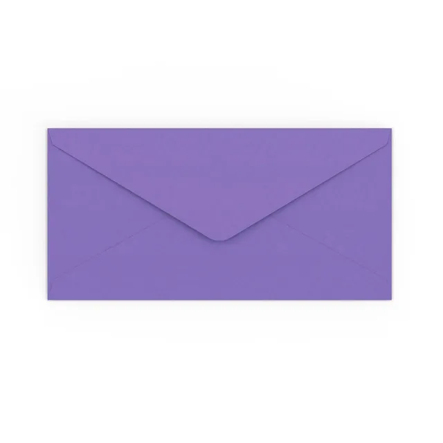 enveloppes-france-enveloppe-violette-110x220-mm-dl-couleur image 1