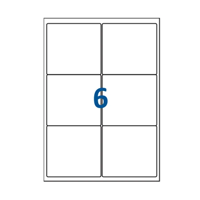 jeco-planche-a4-6-tiquettes-99x93-1-mm-blanches image 1