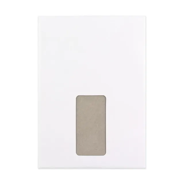 enveseur-dos-cartonn-enveloppe-blanche-c5-229x162-mm-fen-tre image 1