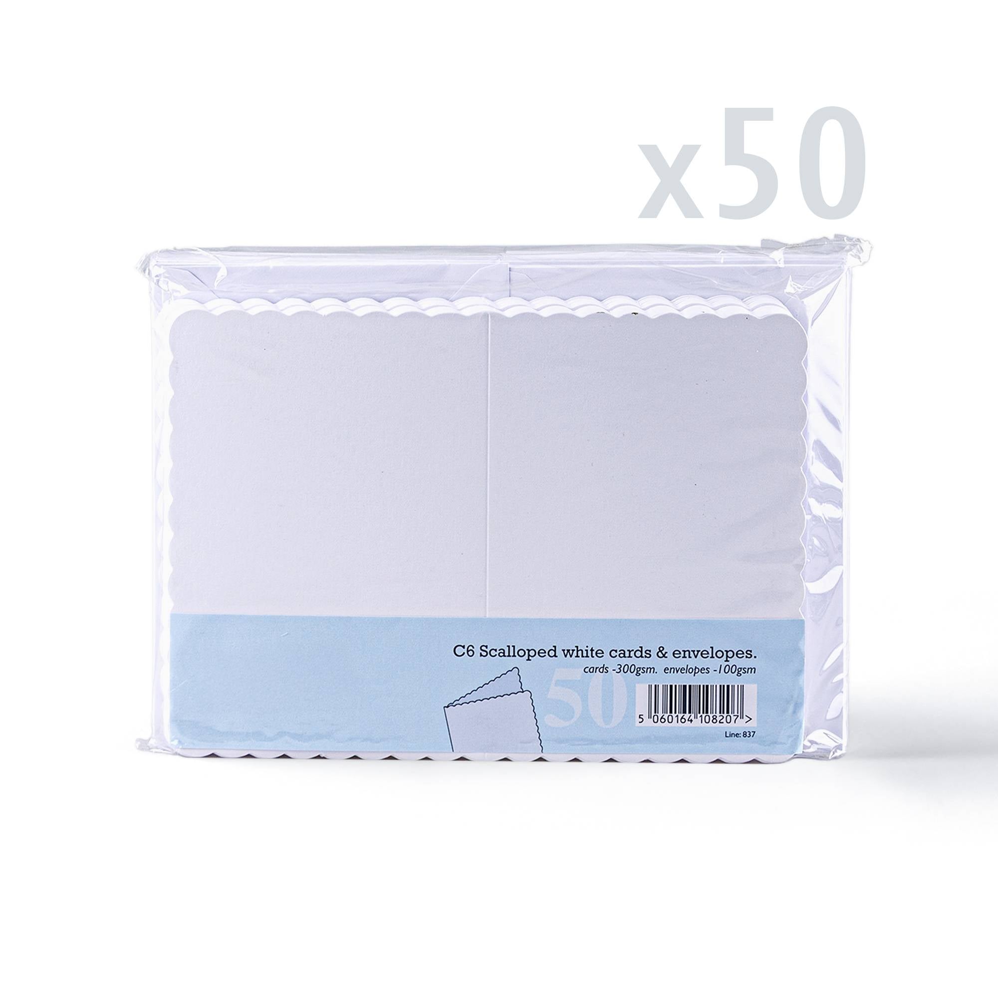 enveloppes-france-cartes-et-papiers-enveloppe-blanche-155x155-mm-bord-ondul image 4