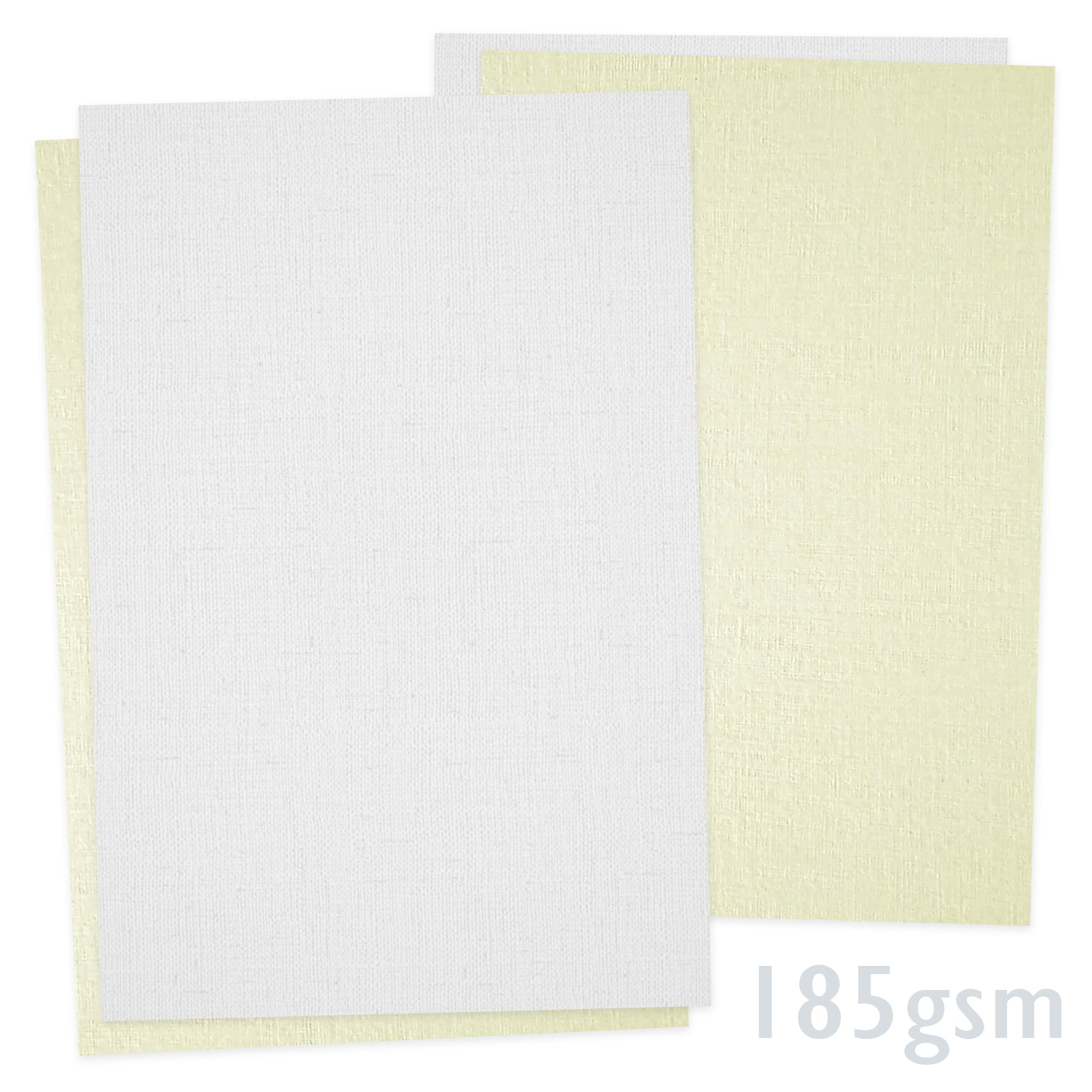 enveloppes-france-cartes-et-papiers-a4-papier-lin-blanc-185-g image 1