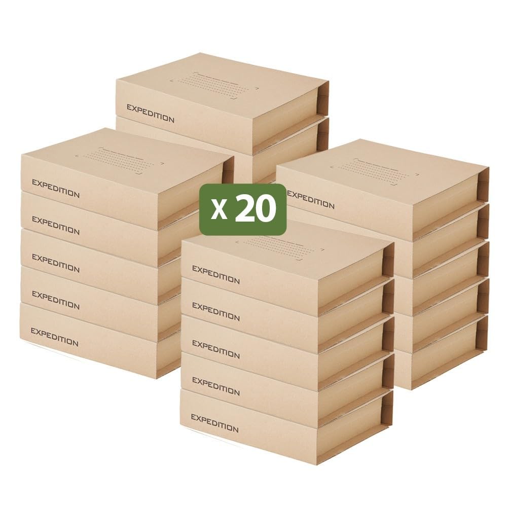 pack-and-move-bo-tes-d-exp-dition-lot-20-taille-m-31x25x7-adh-sive image 2