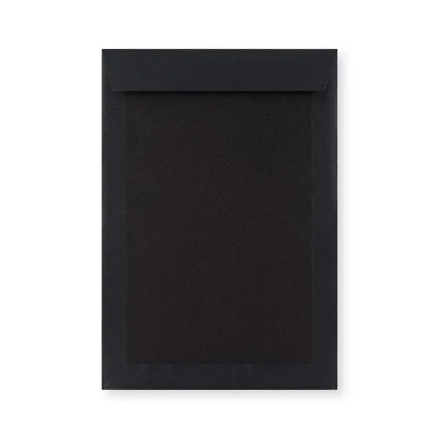enveloppes-france-emballages-en-carton-hb324b-b-enveloppe-noire-c4-rigide image 1