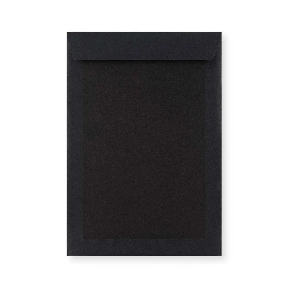 enveloppes-france-emballages-en-carton-hb324b-b-enveloppe-noire-c4-rigide image 1