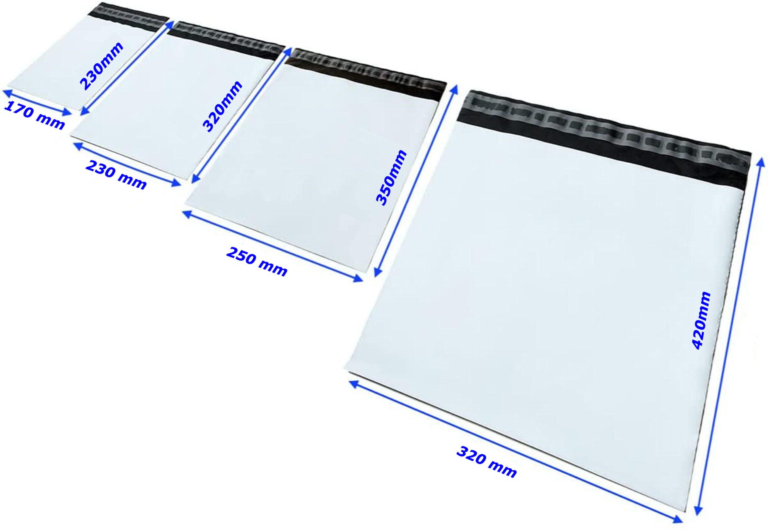 jeco-enveloppes-vad-pochette-plastique-opaque-assortiment-4-formats image 2