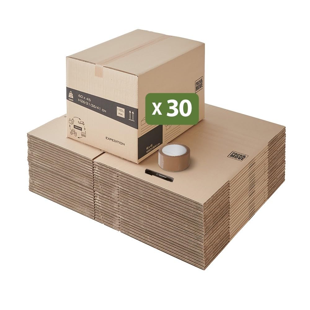 pack-and-move-cartons-d-m-nagement-lot-30-hauteur-modulable-60x45-double-cannelu image 2