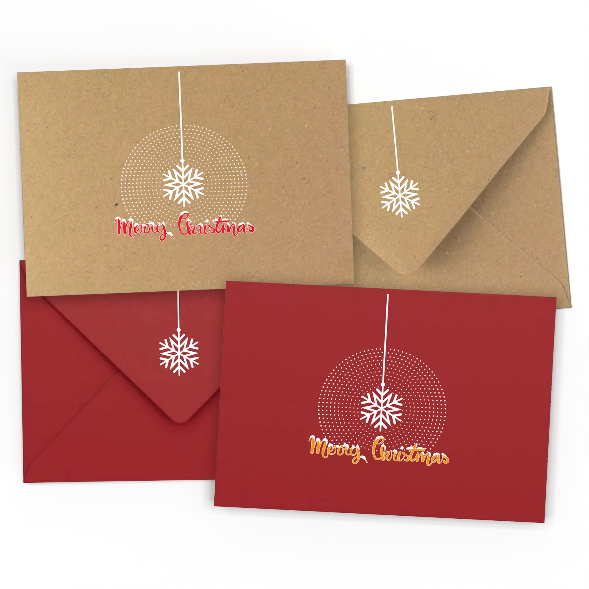 enveloppes-france-v-nements-c6-enveloppe-no-l-flocon-rouge image 1