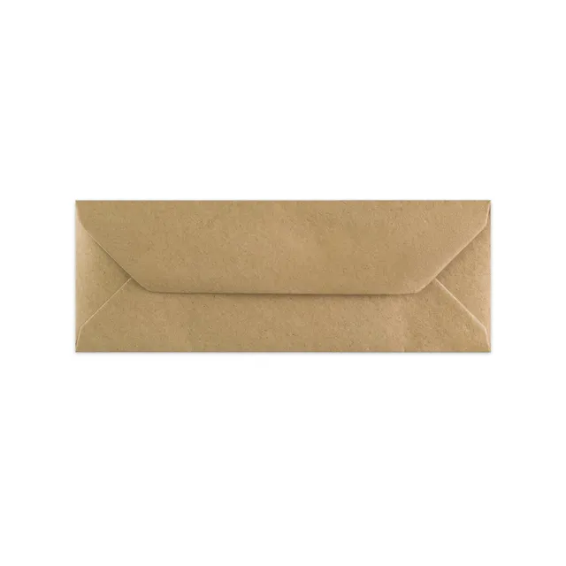 enveloppes-france-enveloppe-kraft-80x215-mm-marron-recycle image 1