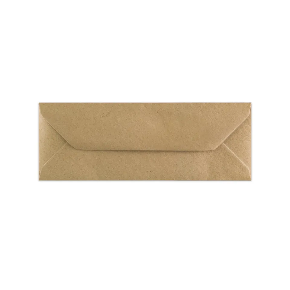 enveloppes-france-enveloppe-kraft-80x215-mm-marron-recycle image 1