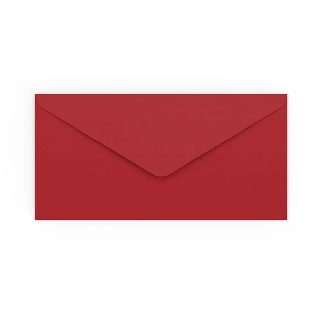 enveloppes-france-enveloppe-rouge-fonc-dl-110x220-mm image 1