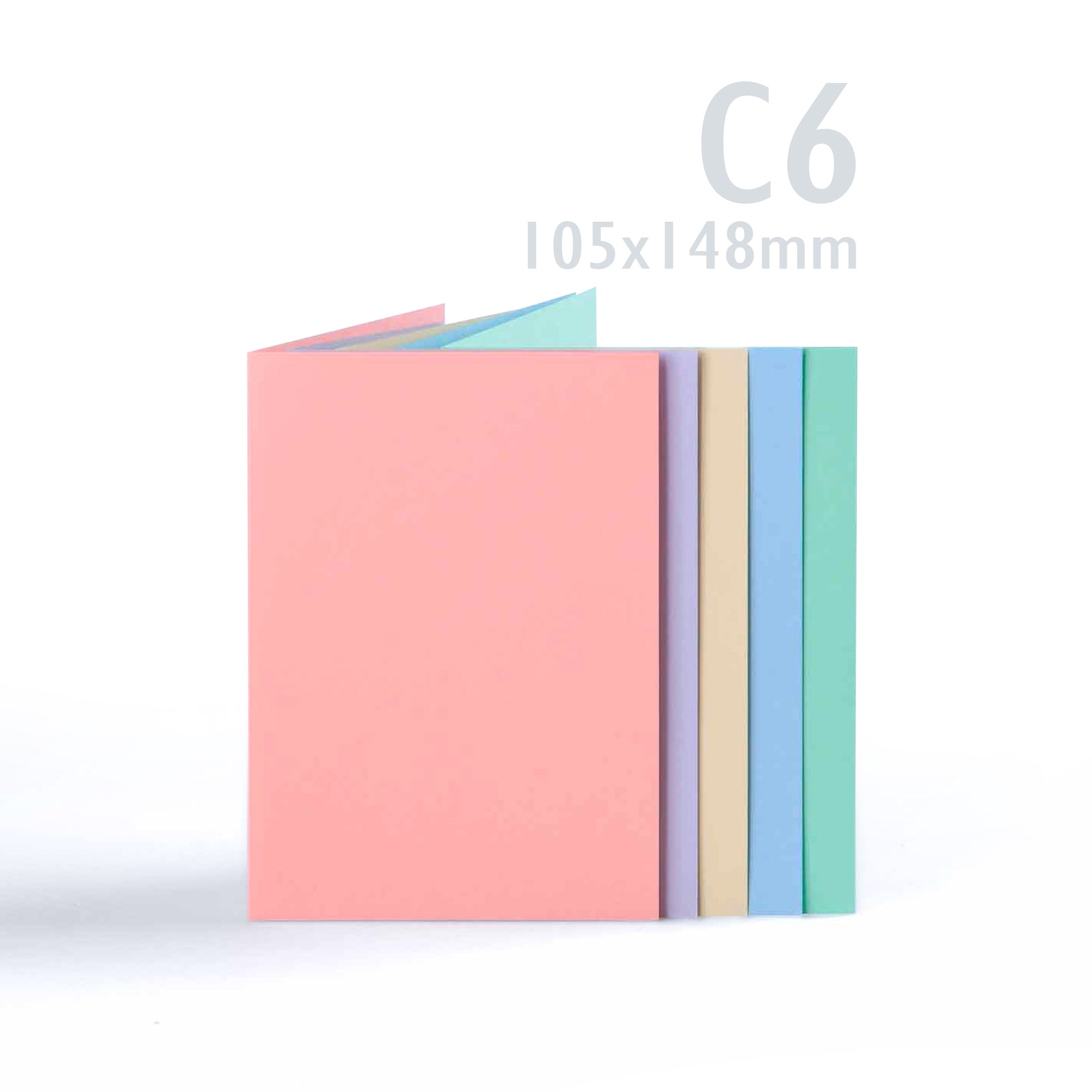 enveloppes-france-cartes-pack-cartes-pastel-enveloppes-assorties image 2