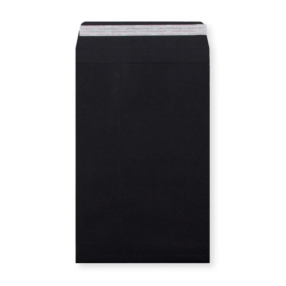 enveloppes-france-enveloppes-sp-ciales-enveloppe-noir-soufflet-c4-25-mm image 1